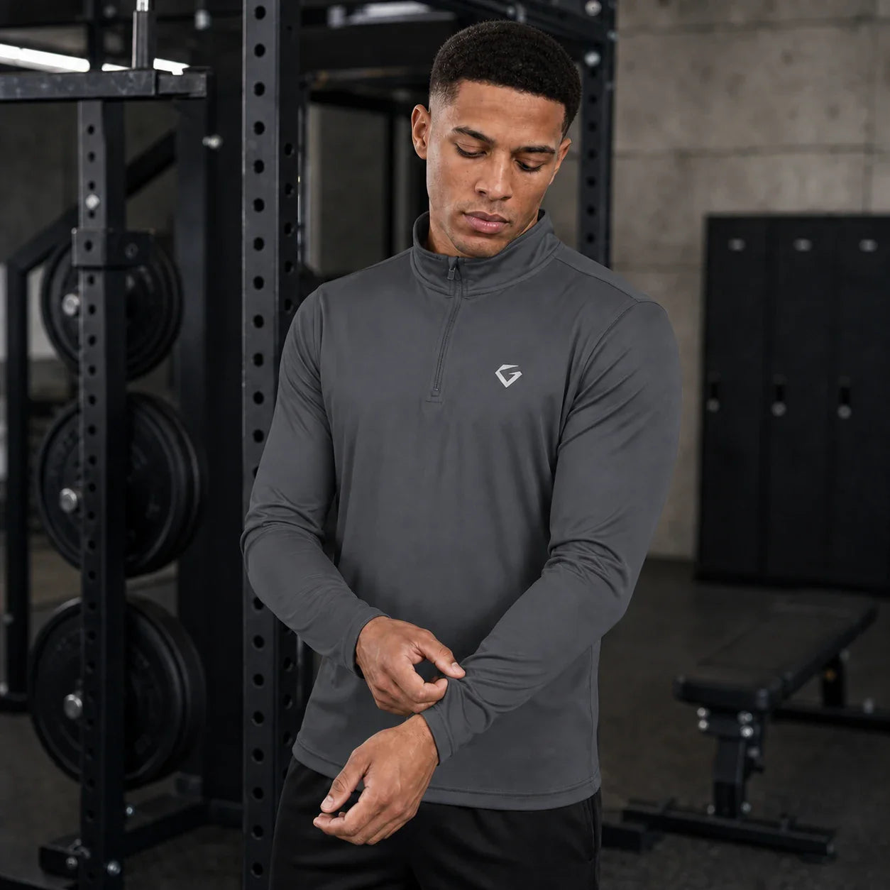 Sport Graphite - Men's Ascend Quarter Zip Warmup