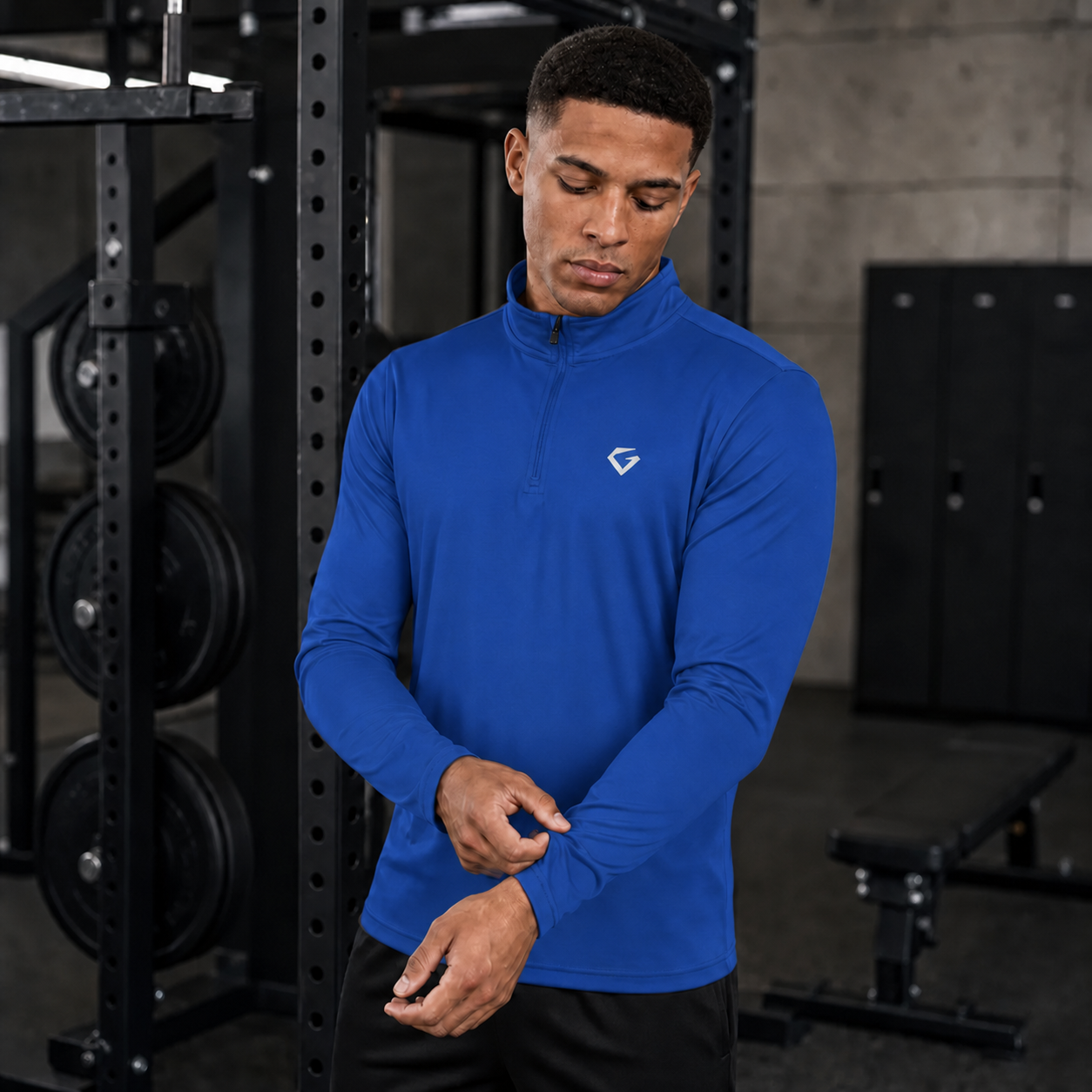 Sport Royal - Men's Ascend Quarter Zip Warmup