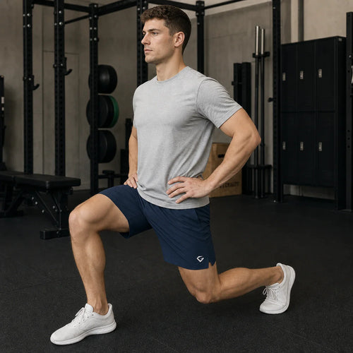 True Navy - Men's Pursuit Shorts Training Movement