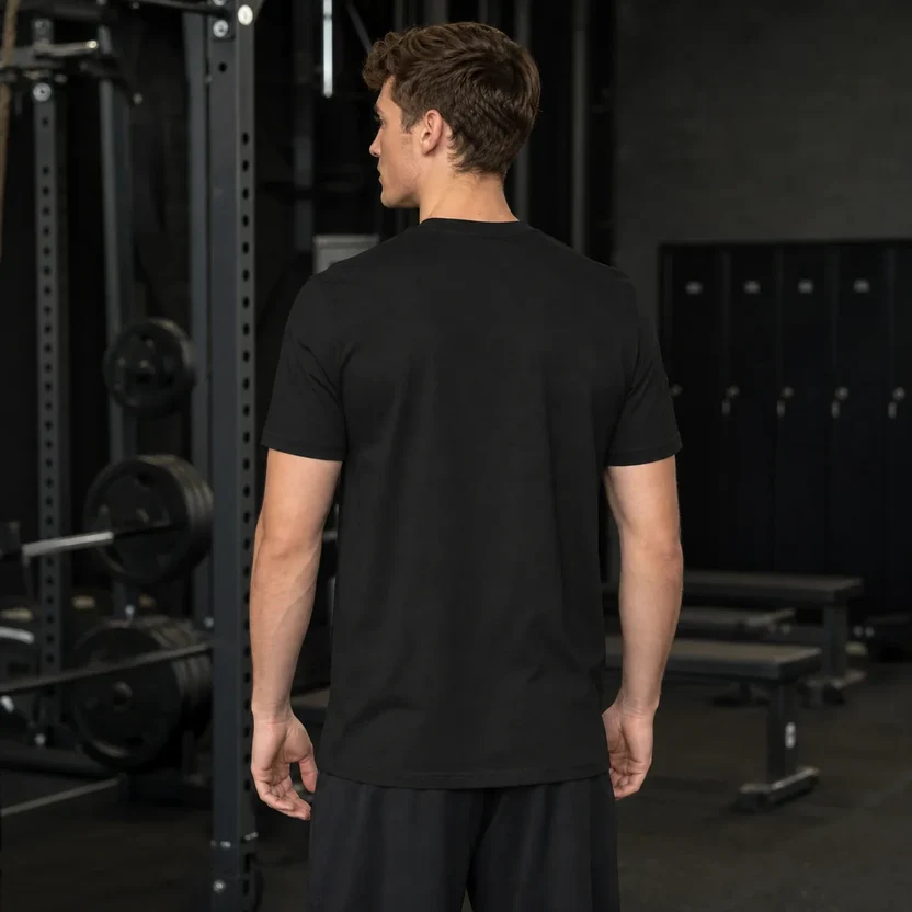 Deep Black - Founder's Edition Tee Rear View