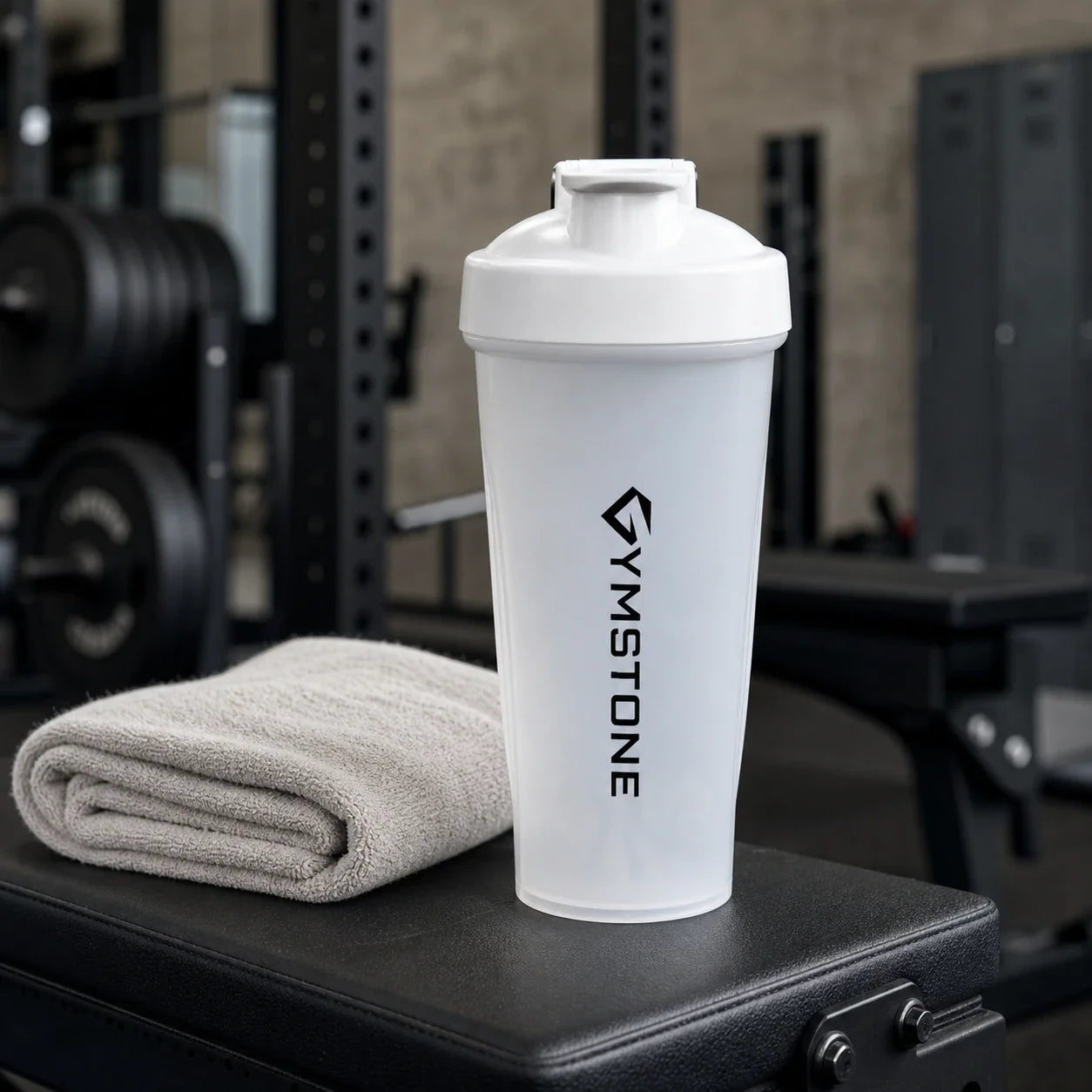 Clear - GYMSTONE Shaker Bottle Gym Bench