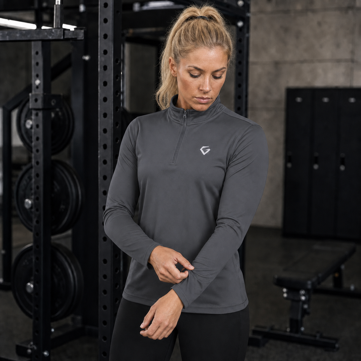 Sport Graphite - Women's Ascend Quarter Zip Warmup