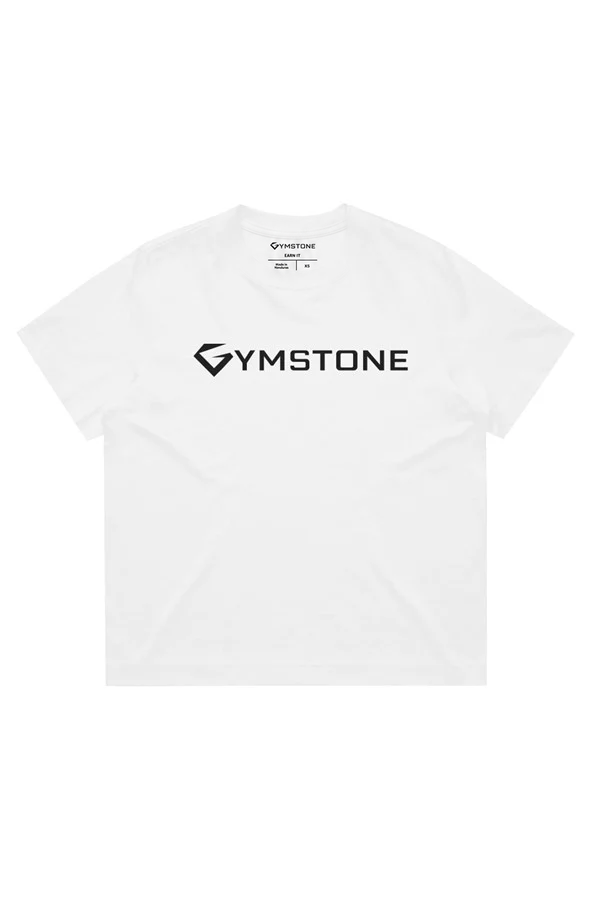 White - Women's Forge Box Tee Product Mockup