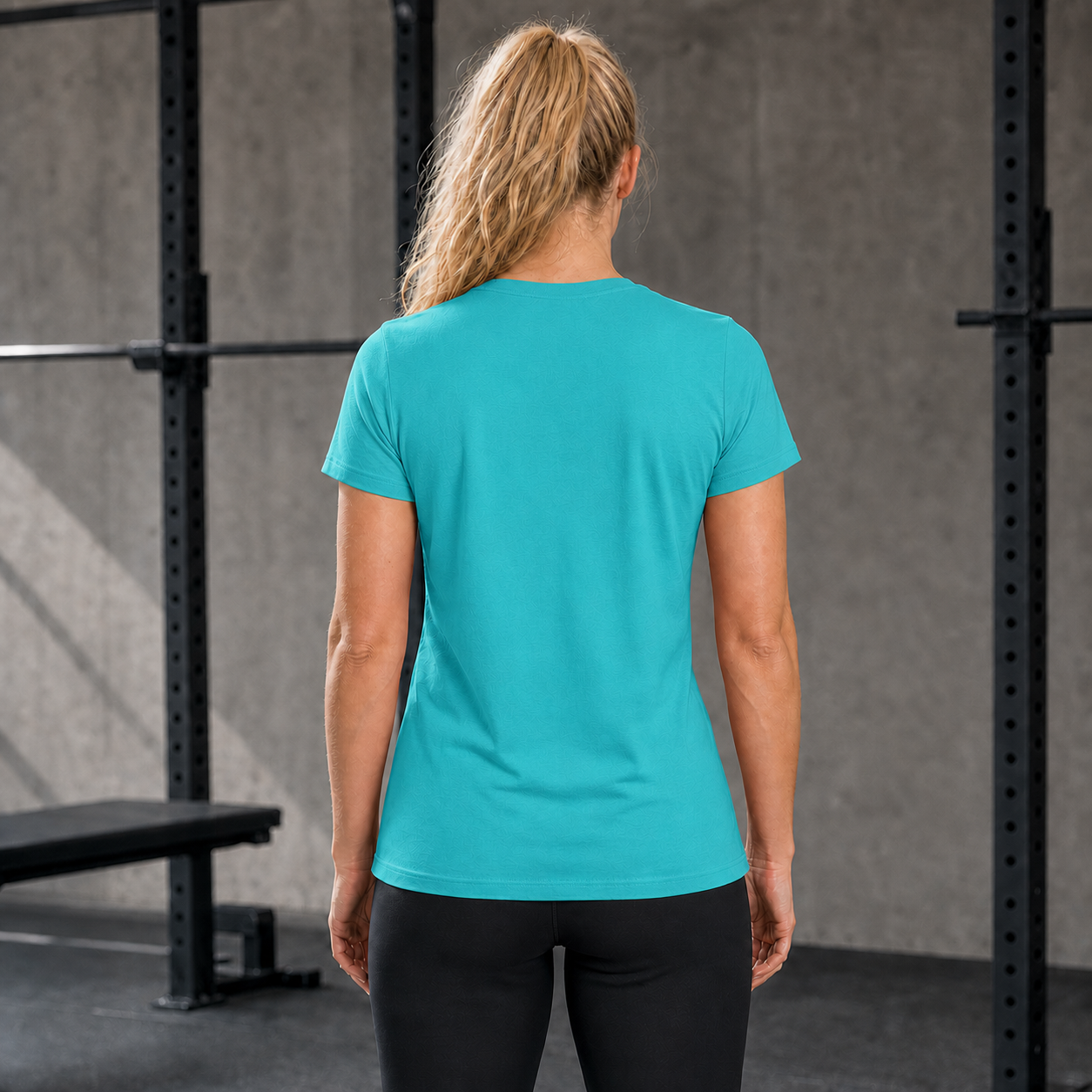 Tahiti Blue - Women's Origin Tee Back